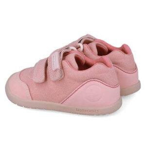 Pantofi copii fete calapod lat din textil Biomecanics, Roz – 252194-C847
