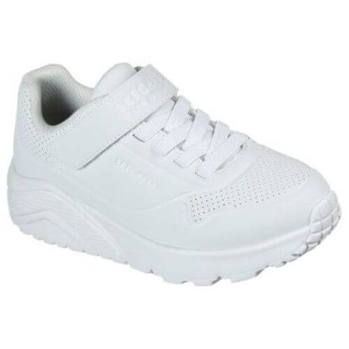 Pantofi copii Skechers Uno Lite, Alb – 403695 Pantofi copii Skechers Uno Lite, Alb – 403695