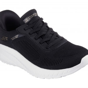 Pantofi Skechers Slip-In Bobs Squad Chaos, Negru – 117497