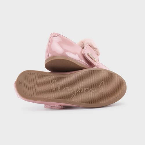 Balerini cu puf pentru fete Mayoral, Roz – 44550-013