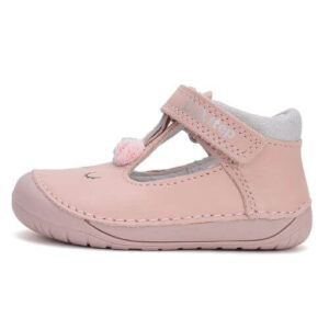 Pantofi decupati copii fete din piele DD Step, Roz – H070-51968