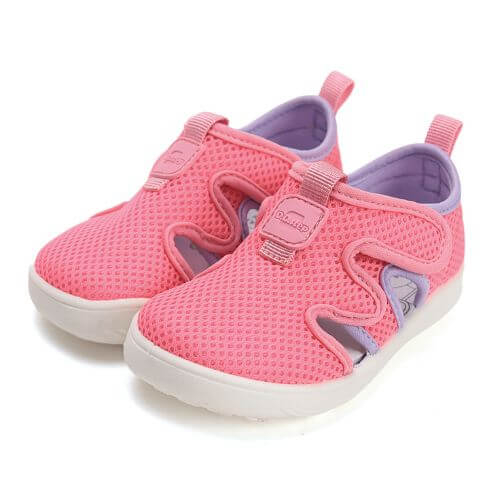 Pantofi decupati copii fete din textil DD Step, Roz – G093-61211C