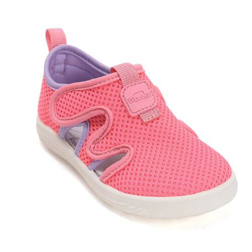 Pantofi decupati copii fete din textil DD Step, Roz – G093-61211C
