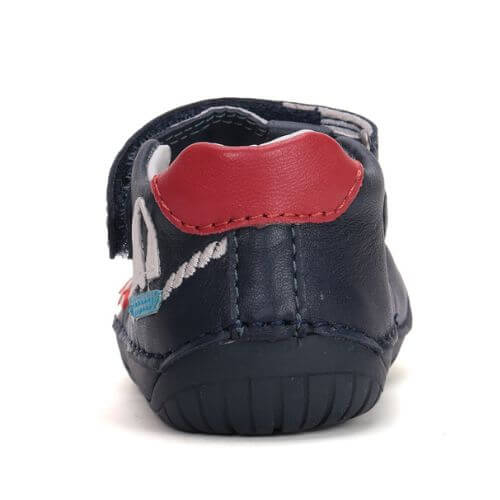Pantofi decupati copii baieti din piele DD Step, Albastru – H070-51434