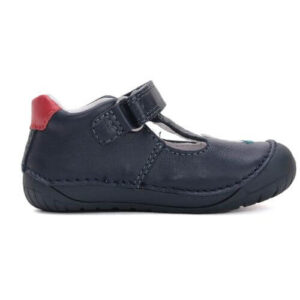 Pantofi decupati copii baieti din piele DD Step, Albastru – H070-51434