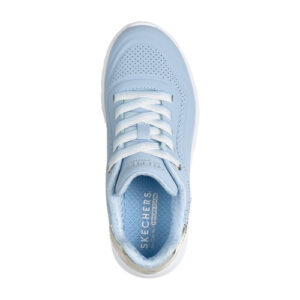 Pantofi fete Skechers UNO Lite – Ombre Wave, Albastru Azur – 310818L-LTBL