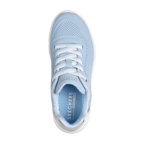 Pantofi fete Skechers UNO Lite – Ombre Wave, Albastru Azur – 310818L-LTBL
