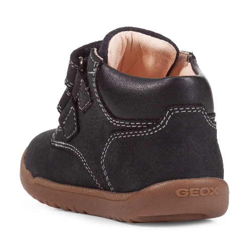 Ghete copii baieti din piele Geox, Albastru – B164NC_03285_C4002
