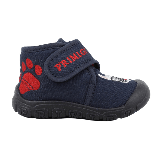 Pantofi interior copii baieti din material textil Primigi, Albastru – 2447133
