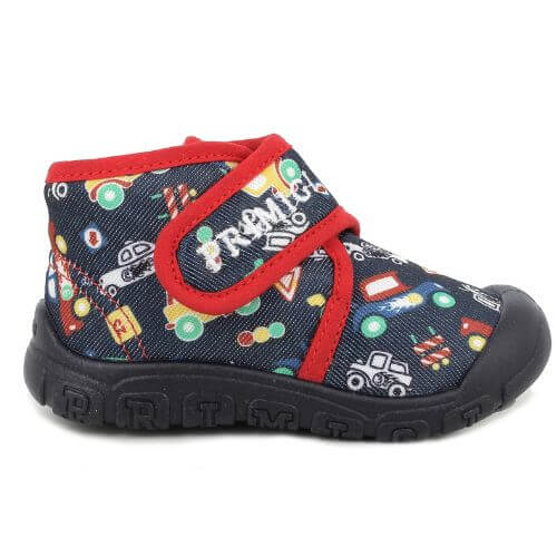 Pantofi interior copii baieti din material textil Primigi, Albastru – 8949011