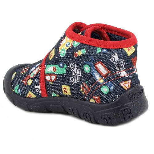 Pantofi interior copii baieti din material textil Primigi, Albastru – 8949011