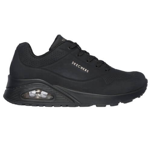 Pantofi Skechers Uno – Stand on Air, Negru – 73690-BBK