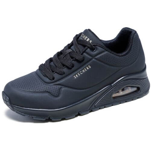 Pantofi Skechers Uno – Stand on Air, Negru – 73690-BBK