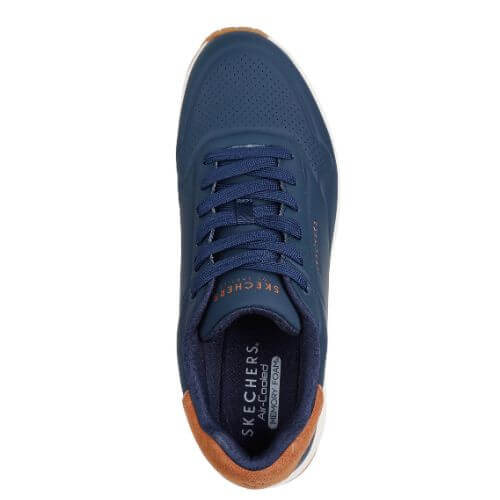 Pantofi Skechers Sneakers Uno – Suited On Air, Albastru – 183004