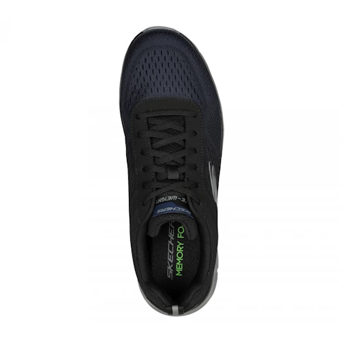 Pantofi sport barbati Skechers Track-Ripkent, Negru-Albastru – 232399