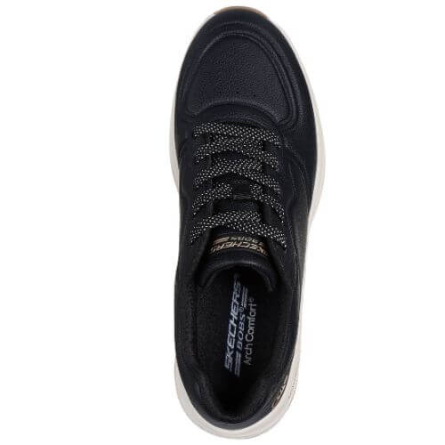 Pantofi Skechers Bobs Arch Comfort B Sweet – A Bind, Negru – 117560