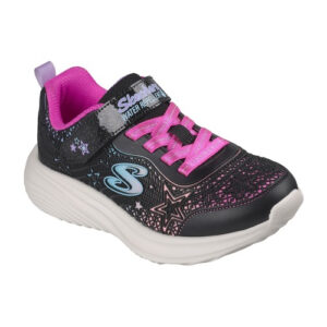 Pantofi fete Skechers Bounder Pro, Negru/Roz – 303488L-BKMT
