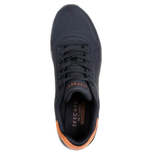 Pantofi Skechers Sneakers Uno – Suited On Air, Negru – 183004-BBK
