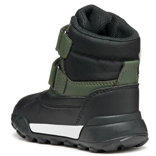 Ghete copii baieti din material sintetic Impermeabile Geox, Verde – B566LC_054FU_C0450