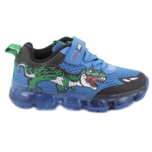 Pantofi copii baieti cu LED din textil Primigi, Albastru – 5964500