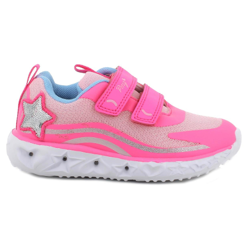 Pantofi copii fete cu LED din textil Primigi, Roz – 5965611 Pantofi copii fete cu LED din textil Primigi, Roz – 5965611