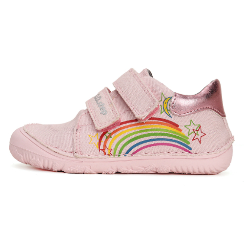 Pantofi copii fete Barefoot din canvas DD Step, Roz – C073-41805A Pantofi copii fete Barefoot din canvas DD Step, Roz – C073-41805A
