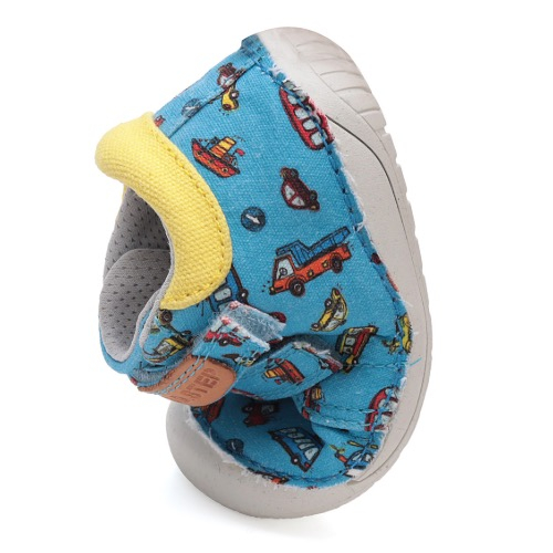 Pantofi copii baieti Barefoot din canvas DD Step, Albastru – C070-42861A