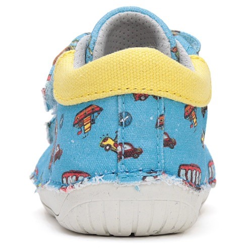 Pantofi copii baieti Barefoot din canvas DD Step, Albastru – C070-42861A
