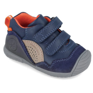 Pantofi copii baieti din piele Biomecanics, Albastru – 241120-C183