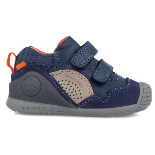Pantofi copii baieti din piele Biomecanics, Albastru – 241120-C183