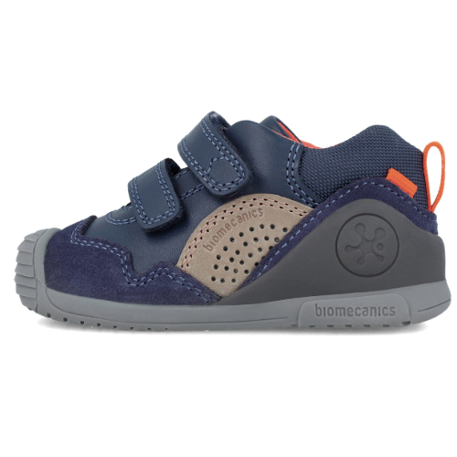 Pantofi copii baieti din piele Biomecanics, Albastru – 241120-C183