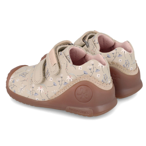 Pantofi copii fete din piele Biomecanics, Crem – 241102-C677