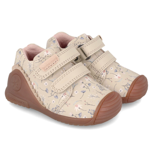 Pantofi copii fete din piele Biomecanics, Crem – 241102-C677 Pantofi copii fete din piele Biomecanics, Crem – 241102-C677