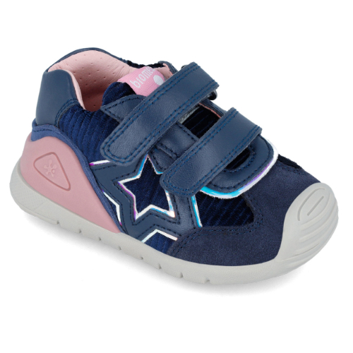 Pantofi copii fete din piele Biomecanics, Mov – 241111-A183