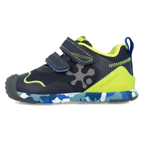 Pantofi copii baieti din textil Biomecanics, Albastru – 241140-A008