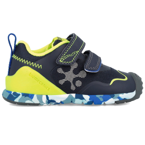 Pantofi copii baieti din textil Biomecanics, Albastru – 241140-A008