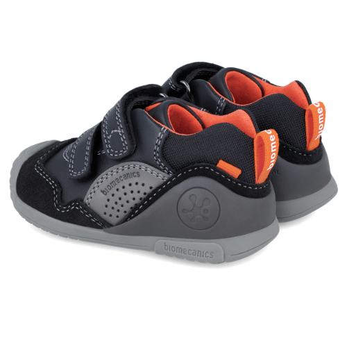Pantofi copii baieti din piele Biomecanics, Negru – 241120-A054