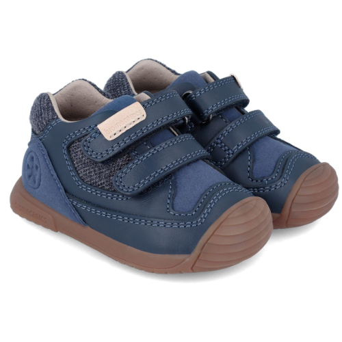 Pantofi copii baieti din piele Biomecanics, Albastru – 241127-A183 Pantofi copii baieti din piele Biomecanics, Albastru – 241127-A183