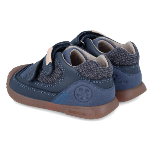 Pantofi copii baieti din piele Biomecanics, Albastru – 241127-A183