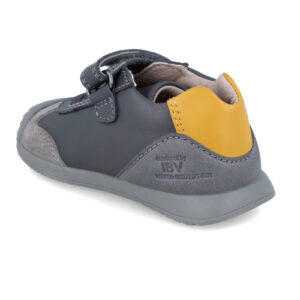 Pantofi copii baieti din piele Biomecanics, Gri – 241129-B093