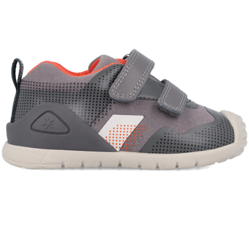 Pantofi copii baieti din piele Biomecanics, Gri – 241131-B213