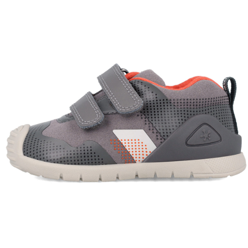 Pantofi copii baieti din piele Biomecanics, Gri – 241131-B213