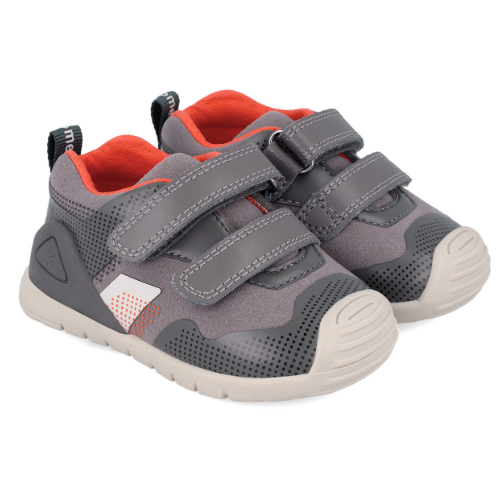 Pantofi copii baieti din piele Biomecanics, Gri – 241131-B213 Pantofi copii baieti din piele Biomecanics, Gri – 241131-B213
