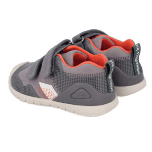 Pantofi copii baieti din piele Biomecanics, Gri – 241131-B213