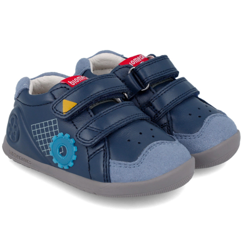 Pantofi copii baieti calapod lat din piele Biomecanics, Albastru – 241161-A183 Pantofi copii baieti calapod lat din piele Biomecanics, Albastru – 241161-A183