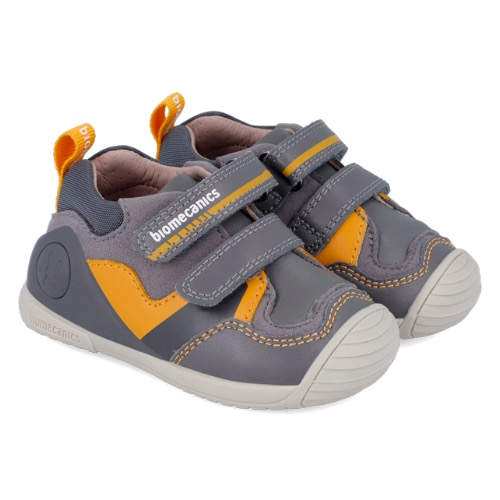 Pantofi copii baieti din piele Biomecanics, Gri – 241122-B213 Pantofi copii baieti din piele Biomecanics, Gri – 241122-B213