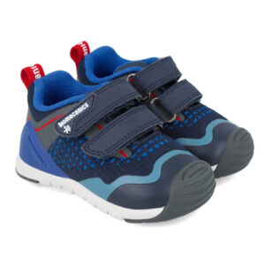 Pantofi copii baieti din textil Biomecanics, Albastru – 241142-A008