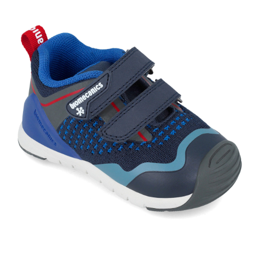Pantofi copii baieti din textil Biomecanics, Albastru – 241142-A008