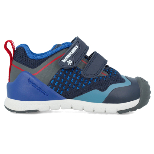 Pantofi copii baieti din textil Biomecanics, Albastru – 241142-A008
