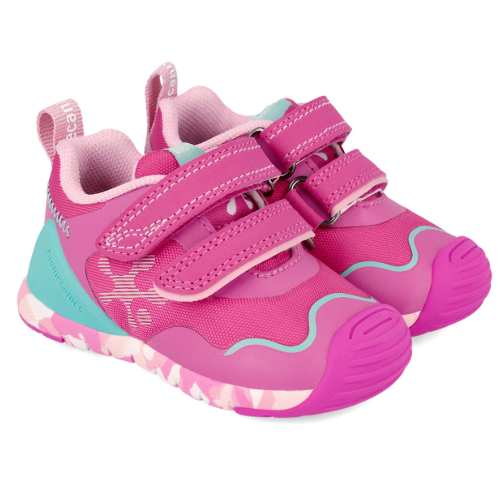 Pantofi copii fete din textil Biomecanics, Roz – 241140-B146